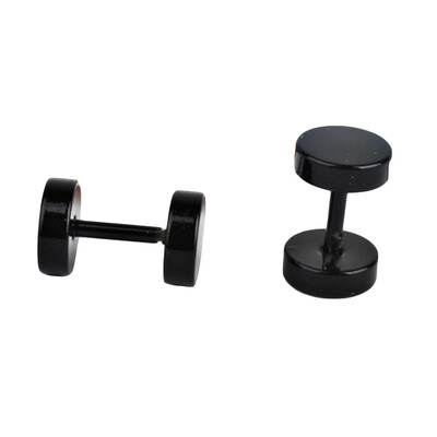 1 Pair Fashion Brand Round Multi-size Black Stainless Steel Earrings Mens Punk Gothic Stud Earrings For Men
1 Pair Fashion Brand Round Multi-size Black Stainless Steel Earrings Mens Punk Gothic Stud Earrings For Men