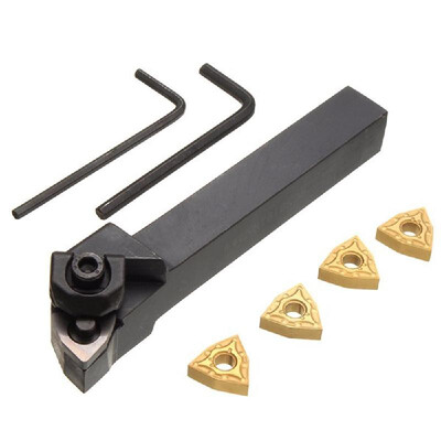 WWLNR1616H08 16x100mm Lathe Turning Tool Holder 4Pcs WNMG0804 Inserts 2Pcs Wrenches
WWLNR1616H08 16x100mm Lathe Turning Tool Holder 4Pcs WNMG0804 Inserts 2Pcs Wrenches
