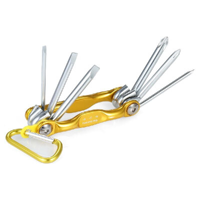 TNI-U TU-BM-06C 6-Piece Folding Screwdriver Set SlottedPhillips Screwdrivers 356mm PH0PH1PH2
TNI-U TU-BM-06C 6-Piece Folding Screwdriver Set SlottedPhillips Screwdrivers 356mm PH0PH1PH2