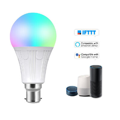 V12 Smart WIFI LED Bulb RGBW LED Bulb 11W E27 Dimmable Light Phone Remote Control Group Control Compatible with Alexa Google Home
V12 Smart WIFI LED Bulb RGBW LED Bulb 11W E27 Dimmable Light Phone Remote Control Group Control Compatible with Alexa Google Home