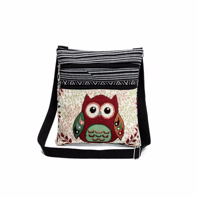Ethnic Style Women Messenger Bags Cartoon Owl Embroidered Boho Shoulder Bags Ladies Shoulder Bag Bolsa Postman Package YJ
Ethnic Style Women Messenger Bags Cartoon Owl Embroidered Boho Shoulder Bags Ladies Shoulder Bag Bolsa Postman Package YJ