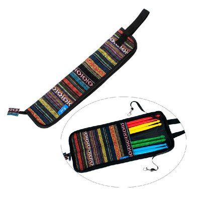 Special National Style Drum Stick Drumsticks Mallet Bag Case Cotton Material With Hanging Hooks
Special National Style Drum Stick Drumsticks Mallet Bag Case Cotton Material With Hanging Hooks