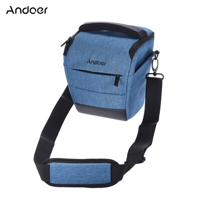 Andoer Portable DSLR Camera Shoulder Bag Sleek Polyester Camera Case for 1 Camera 1 Lens&Small Accessories for Canon Nikon Son
Andoer Portable DSLR Camera Shoulder Bag Sleek Polyester Camera Case for 1 Camera 1 Lens&Small Accessories for Canon Nikon Son