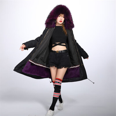 QIU YAN sent over the new winter stars rabbit fur whole skin liner long coat female fur coat 92929291
QIU YAN sent over the new winter stars rabbit fur whole skin liner long coat female fur coat 92929291