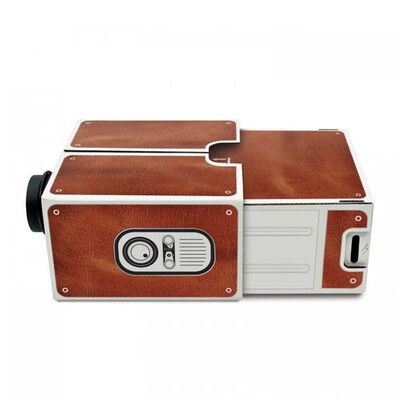 Mini Smart Phone Projector Cinema Portable Home Use DIY Cardboard Projector Family Entertainment Projective Device
Mini Smart Phone Projector Cinema Portable Home Use DIY Cardboard Projector Family Entertainment Projective Device