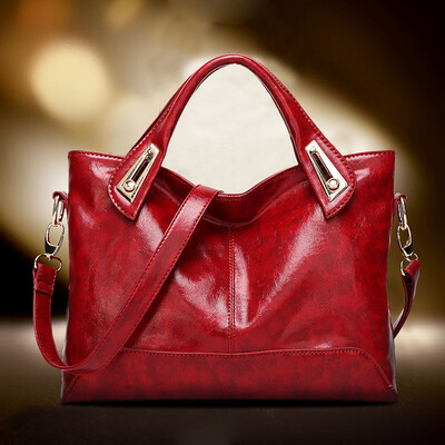 Tailored Fashion Ladies Large-Capacity Oil Wax Leather Handbag Shoulder Messenger Bag
Tailored Fashion Ladies Large-Capacity Oil Wax Leather Handbag Shoulder Messenger Bag
