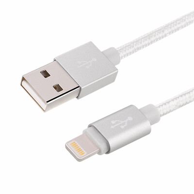 iPhone Cable 1Pack Nylon Braided Syncing&Charging USB Cable with Ultra Compact Connector Head for for iPhone iPad
iPhone Cable 1Pack Nylon Braided Syncing&Charging USB Cable with Ultra Compact Connector Head for for iPhone iPad