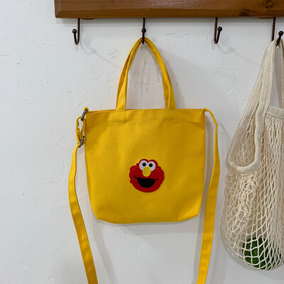 Casual fashion ugly sesame street portable canvas bag female 2019 new cute cartoon wild shoulder Messenger bag
Casual fashion ugly sesame street portable canvas bag female 2019 new cute cartoon wild shoulder Messenger bag