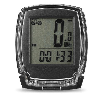 Wireless Bike Computer Speedometer Digital Bicycle Odometer Stopwatch Thermometer EL Backlight
Wireless Bike Computer Speedometer Digital Bicycle Odometer Stopwatch Thermometer EL Backlight
