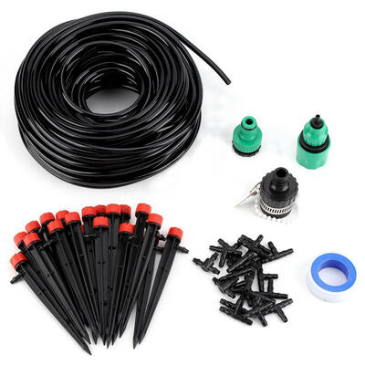 Greensen 25 Meter Water Irrigation Set Ground Insertion Dropper Watering Auto System Tool Flowers Plants
Greensen 25 Meter Water Irrigation Set Ground Insertion Dropper Watering Auto System Tool Flowers Plants