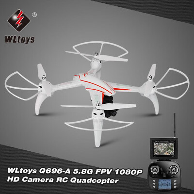 Original WLtoys Q696-A 24G 6-Axis Gyro 58G FPV 1080P HD Camera RC Quadcopter Barometer Set Height RTF Drone
Original WLtoys Q696-A 24G 6-Axis Gyro 58G FPV 1080P HD Camera RC Quadcopter Barometer Set Height RTF Drone