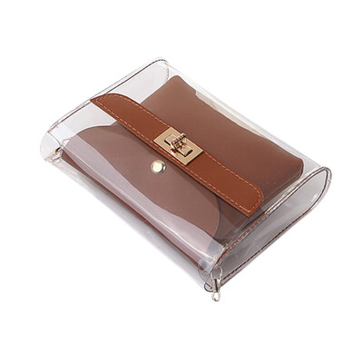 Women PVC Clear Bag Satchel Bag Fashion Transparent Shoulder Crossbody Bags Ladies Messenger Casual Small Handbags YJ
Women PVC Clear Bag Satchel Bag Fashion Transparent Shoulder Crossbody Bags Ladies Messenger Casual Small Handbags YJ