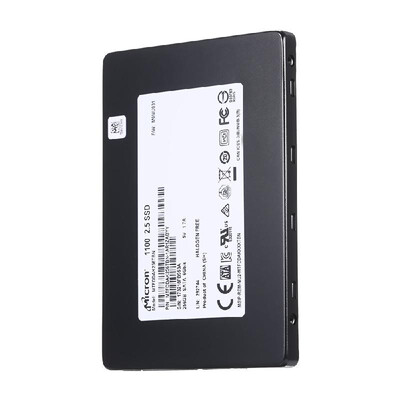 Micron 1100 Series 256GB 25" Internal Solid State Drive SSD SATA 6Gbps 530 MBs Maximum Read Transfer Rate MTFDDAK256TBN-1AR1ZABY
Micron 1100 Series 256GB 25" Internal Solid State Drive SSD SATA 6Gbps 530 MBs Maximum Read Transfer Rate MTFDDAK256TBN-1AR1ZABY
