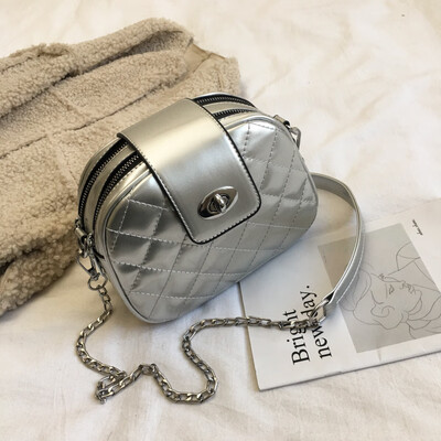 Ins Textured Lacquer Net Red Lingge Chain Bag for Women 2019 New Korean Joker Small Round Single Shoulder Messenger Bag
Ins Textured Lacquer Net Red Lingge Chain Bag for Women 2019 New Korean Joker Small Round Single Shoulder Messenger Bag