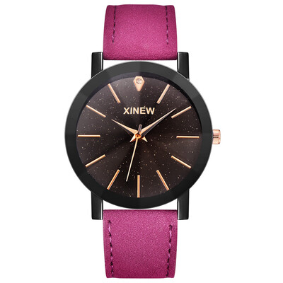 Gobestart Men Women Leather Strap Line Analog Quartz Ladies Wrist Watches Fashion Watch
Gobestart Men Women Leather Strap Line Analog Quartz Ladies Wrist Watches Fashion Watch
