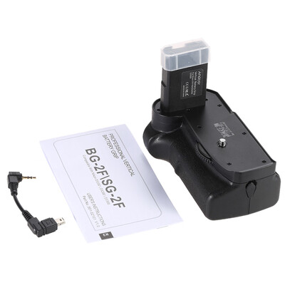 Andoer BG-2F Vertical Battery Grip Holder for Nikon D3100 D3200 D3300 DSLR Camera EN-EL 14 Battery
Andoer BG-2F Vertical Battery Grip Holder for Nikon D3100 D3200 D3300 DSLR Camera EN-EL 14 Battery