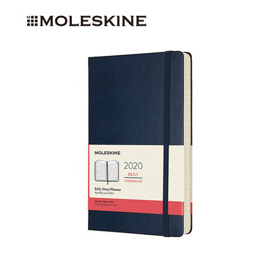MOLESKINE 2020 12 months hard-faced diary notebook notepad schedule hand pocket pocket type large 6 color optional royal blue - large diary book 8769 
MOLESKINE 2020 12 months hard-faced diary notebook notepad schedule hand pocket pocket type large 6 color optional royal blue - large diary book 8769