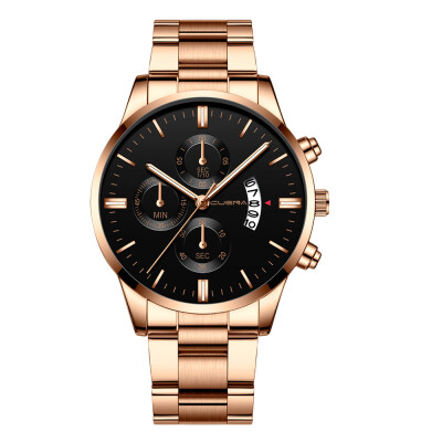 Gobestart CUENA Men Fashion Military Stainless Steel Analog Date Sport Quartz Wrist Watch
Gobestart CUENA Men Fashion Military Stainless Steel Analog Date Sport Quartz Wrist Watch