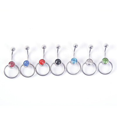 Hot 1 Pc Unisex Charm Punk Crystal Rhinestones Navel & Belly Button Rings Body Piercing Jewelry Random Color
Hot 1 Pc Unisex Charm Punk Crystal Rhinestones Navel & Belly Button Rings Body Piercing Jewelry Random Color