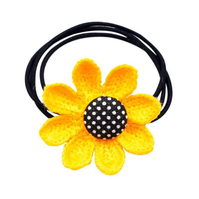Women Elegant AndDesign Sweet Hair Accessories Sunflower Cute Hair Ring Rubber Band Simple High Elastic Hair Rope
Women Elegant AndDesign Sweet Hair Accessories Sunflower Cute Hair Ring Rubber Band Simple High Elastic Hair Rope