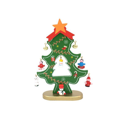 Christmas Decor Supplies Small Wooden Xmas Tree With Cute Cartoon Pendants Tabletop Ornament
Christmas Decor Supplies Small Wooden Xmas Tree With Cute Cartoon Pendants Tabletop Ornament