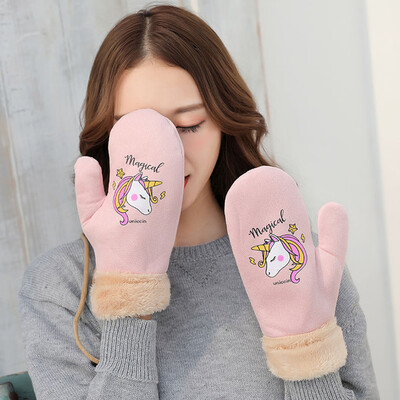Women Girls Lovely Unicorn Thick Plus Velvet Thickened Unicorn Full Gloves Fluffy Plush Mitten
Women Girls Lovely Unicorn Thick Plus Velvet Thickened Unicorn Full Gloves Fluffy Plush Mitten
