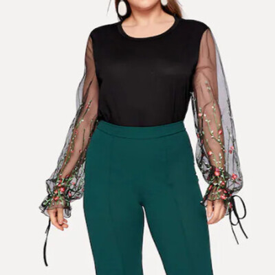 Roseonmyhand Fashion Womens Casual Mesh Patchwork T-shirt Solid O-Neck Full Sleeves Tops
Roseonmyhand Fashion Womens Casual Mesh Patchwork T-shirt Solid O-Neck Full Sleeves Tops