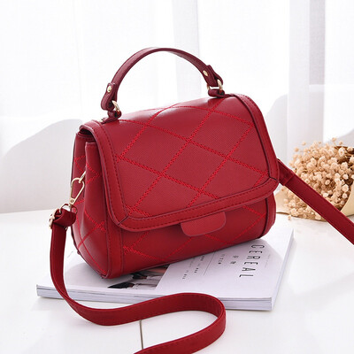 Womens Bag Simple Slant Bag Handbag Korean Fashion Handbag Ladys Single Shoulder Bag
Womens Bag Simple Slant Bag Handbag Korean Fashion Handbag Ladys Single Shoulder Bag
