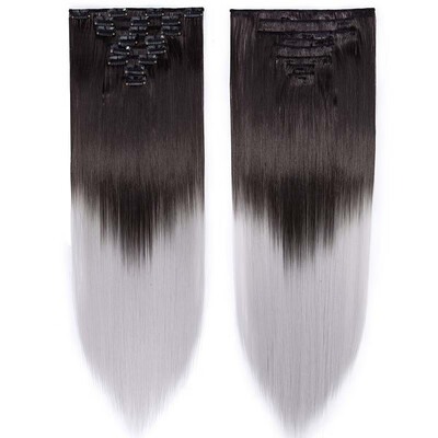 Full Head Clip Synthetic in Hair Extensions 8 Piece 18 Clips Hairpiece Long Wave Curly Straight for Women
Full Head Clip Synthetic in Hair Extensions 8 Piece 18 Clips Hairpiece Long Wave Curly Straight for Women