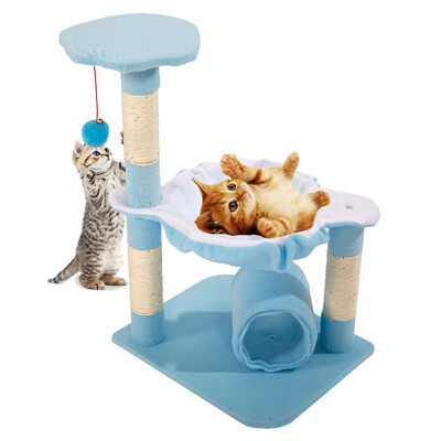 Ktaxon 28" Pet Club Cat Tree Condo House Scratcher Furniture with Hammock Toy 3 Colors
Ktaxon 28" Pet Club Cat Tree Condo House Scratcher Furniture with Hammock Toy 3 Colors