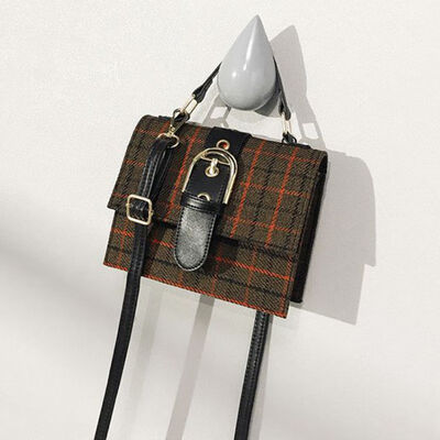 Women Metal Hasp Shoulder Bags Fashion Plaid Flap Handbags Soft Leather Handle Messenger Bags Quality Crossbody Bags
Women Metal Hasp Shoulder Bags Fashion Plaid Flap Handbags Soft Leather Handle Messenger Bags Quality Crossbody Bags