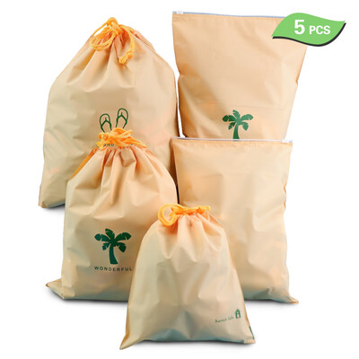5PCS Drawstring Bag Waterproof Stuff Storage Pouch Toiletry Packing Bag Organizer Slider Pouch Home Camping Traveling Storage Bag
5PCS Drawstring Bag Waterproof Stuff Storage Pouch Toiletry Packing Bag Organizer Slider Pouch Home Camping Traveling Storage Bag