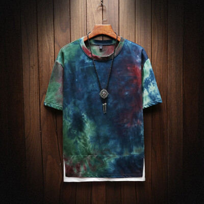 Toponeto Mens Summer New Style Fashion Printed Tie-Dyed Fake Two Blouse Comfortable Top
Toponeto Mens Summer New Style Fashion Printed Tie-Dyed Fake Two Blouse Comfortable Top