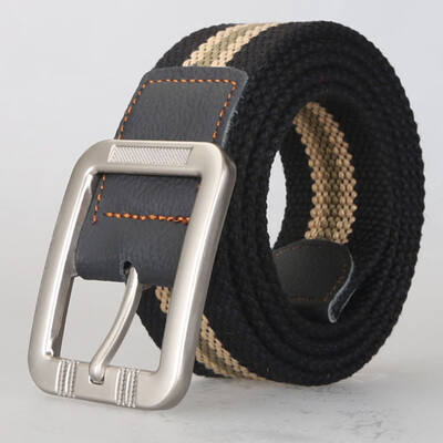 Unisex belt fashion casual stripe canvas Men Alloy pin buckle belt outdoor sport Men&Women cowboy casual belt
Unisex belt fashion casual stripe canvas Men Alloy pin buckle belt outdoor sport Men&Women cowboy casual belt
