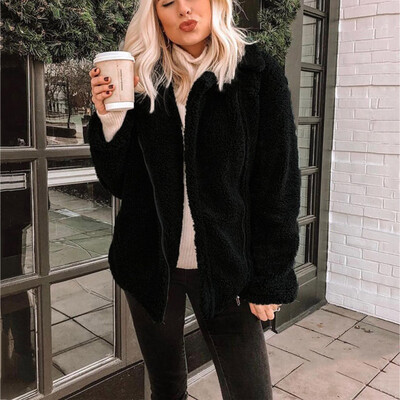 Roseonmyhand Women Winter Jacket Warm Thick With Zipper Outerwear Coat Loose Overcoat
Roseonmyhand Women Winter Jacket Warm Thick With Zipper Outerwear Coat Loose Overcoat