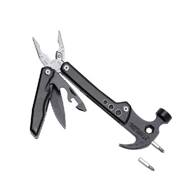 11 in 1 Stainless Steel&Aluminum Multifunctional Folding Tool Portable Claw Hammer Pliers Cutter Bottle Opener
11 in 1 Stainless Steel&Aluminum Multifunctional Folding Tool Portable Claw Hammer Pliers Cutter Bottle Opener