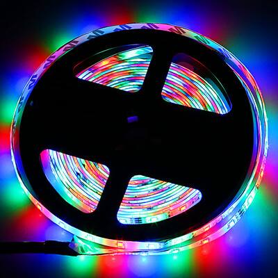 ZDM 5M 2835 RGB 300 LED Lights Strip Light with IR 24 Remote Control 
ZDM 5M 2835 RGB 300 LED Lights Strip Light with IR 24 Remote Control