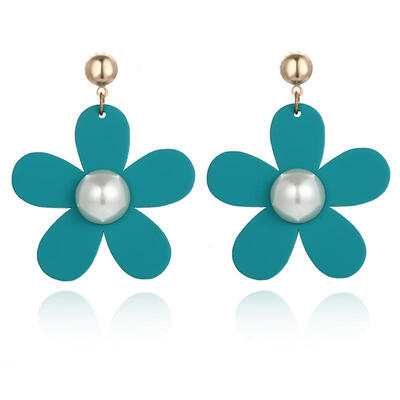 Korean Trendy Pearl Earrings Acrylic Five-leaf Flower Dangle Drop Earrings For Women Long Earings Fashion Jewelry 2019 Oorbellen
Korean Trendy Pearl Earrings Acrylic Five-leaf Flower Dangle Drop Earrings For Women Long Earings Fashion Jewelry 2019 Oorbellen