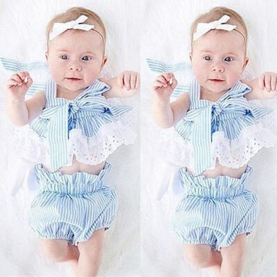 Sleeveless Newborn Kids Baby Girls Outfits Clothes Bowk Tops Dress Shorts Pants 2PCS Sets 0-24M
Sleeveless Newborn Kids Baby Girls Outfits Clothes Bowk Tops Dress Shorts Pants 2PCS Sets 0-24M