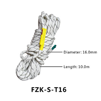 Safety Rope Outdoor Climbing Rock Lanyard Diameter 16mm High Strength Safety Cord for Fire Escape Rescue Camping Hiking
Safety Rope Outdoor Climbing Rock Lanyard Diameter 16mm High Strength Safety Cord for Fire Escape Rescue Camping Hiking