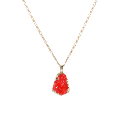 Women Necklace Simple Water Drop Irregular Crystal Gold Necklace Lady Exquisite Wedding Party Valentines Day Gift Accessories
Women Necklace Simple Water Drop Irregular Crystal Gold Necklace Lady Exquisite Wedding Party Valentines Day Gift Accessories