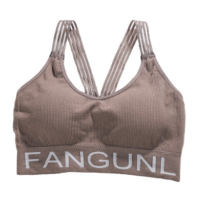 Women Fitness Bras Shakeproof Full Cup Women Bras Removable Padded Y-Line Straps Underwear No Steel Ring Female Sporty Bras
Women Fitness Bras Shakeproof Full Cup Women Bras Removable Padded Y-Line Straps Underwear No Steel Ring Female Sporty Bras