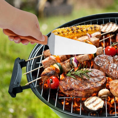 Greensen Stainless Steel Pizza Shovel Pie Cake Cutter BBQ Spatula Cooking Tool Kitchen Baking Gadget
Greensen Stainless Steel Pizza Shovel Pie Cake Cutter BBQ Spatula Cooking Tool Kitchen Baking Gadget