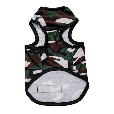 Pet Dog Vest Summer Clothes Camouflage Army T Shirt For Small Dogs Cotton Sportswear Puppy Cat Costume Dogs Sleeveless Shirt
Pet Dog Vest Summer Clothes Camouflage Army T Shirt For Small Dogs Cotton Sportswear Puppy Cat Costume Dogs Sleeveless Shirt
