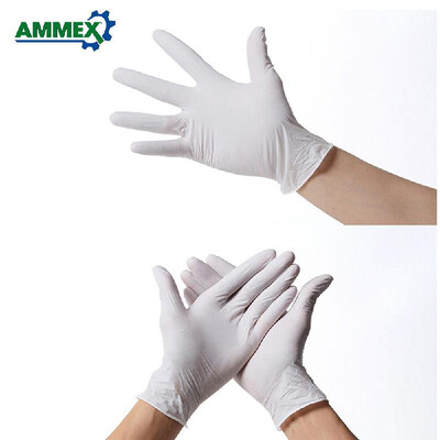 AMMEX 100Pcs Disposable Nitrile Rubber Glove Powder Free Oil-resistant Comfortable Gloves for Industry Home Food Medical Dental Us
AMMEX 100Pcs Disposable Nitrile Rubber Glove Powder Free Oil-resistant Comfortable Gloves for Industry Home Food Medical Dental Us