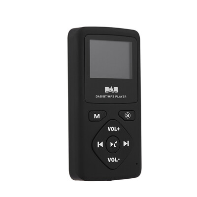 Portable Pocket DABDABFM Radio Receiver with Earphone LCD Display Screen Rechargeable Battery
Portable Pocket DABDABFM Radio Receiver with Earphone LCD Display Screen Rechargeable Battery