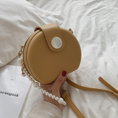Advanced foreign gas bag summer chic pearl slant round bag new 2019 Korean version 100 lap single shoulder bag
Advanced foreign gas bag summer chic pearl slant round bag new 2019 Korean version 100 lap single shoulder bag