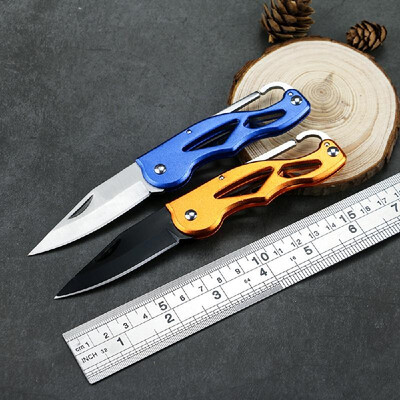 Multifunction Outdoor Mini Key Ring Cut Camping Stainless Steel Handle Survival Cutter Rescue Tool
Multifunction Outdoor Mini Key Ring Cut Camping Stainless Steel Handle Survival Cutter Rescue Tool