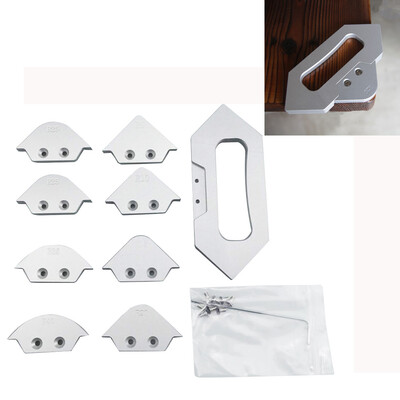 〖Follure〗Fast Positioning R Angle Locator Aluminum Alloy Engraving Machine For Woodworkin
〖Follure〗Fast Positioning R Angle Locator Aluminum Alloy Engraving Machine For Woodworkin