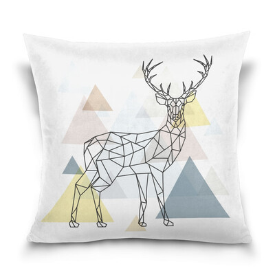 ALAZA Throw Pillow Cover 16 X 16 inch Cushion Cover with Polygonal Deer Printed Pillowcase
ALAZA Throw Pillow Cover 16 X 16 inch Cushion Cover with Polygonal Deer Printed Pillowcase